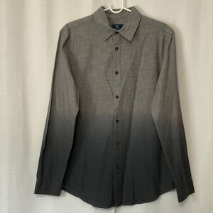 George Men's Dip Dye Woven Shirt Shirt Size M (38-40) NWT